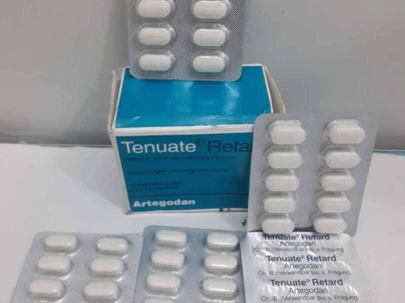 Kaufen Sie 100 Stück Tenuate Retard 75 mg Abnehmtabletten online ohne Rezept