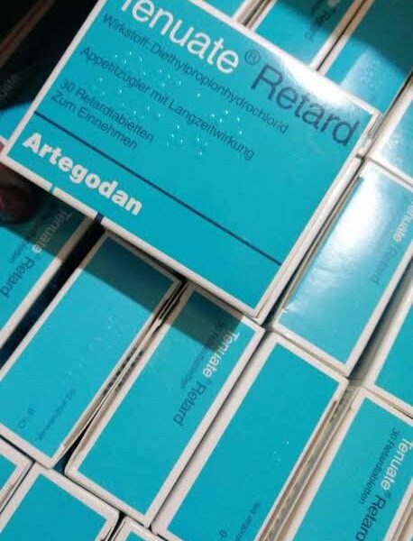 Kaufen Sie 100 Stück Tenuate Retard 75 mg Abnehmtabletten online ohne Rezept